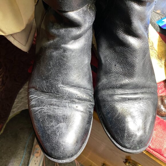 GUC Vince camuto "Prini" Leather Riding Boots~8 1/2M - Picture 6 of 6